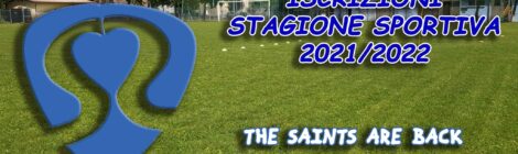 ISCRIZIONI STAGIONE SPORTIVA 2021-2022